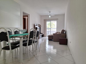 Apartamento Gulilhermina Praia Grande para 6 pessoas